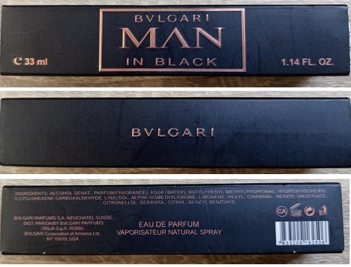 PADĚLEK: parfémová voda BVLGARI MAN IN BLACK, EAU DE PARFUM