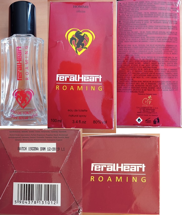 Feral Heart ROAMING, EAU DE TOILETTE, HOMME collection