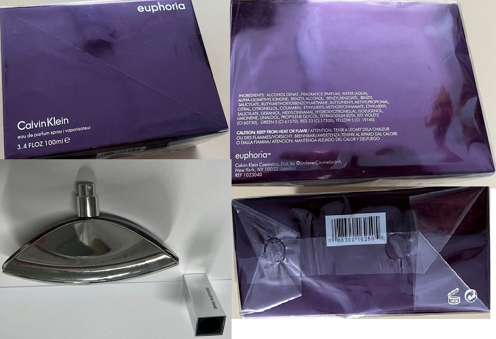 PADĚLEK: parfémová voda euphoria, Calvin Klein, eau de parfum spray / vaporisateur